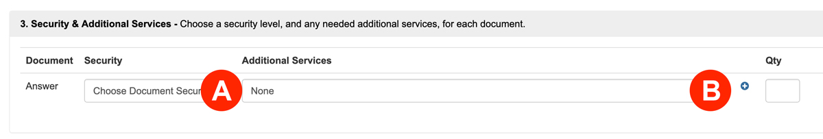 Security & Additional Services