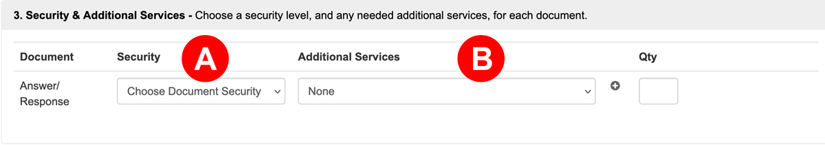 Security & Additional Services