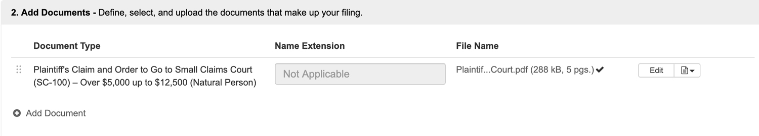 Add Documents