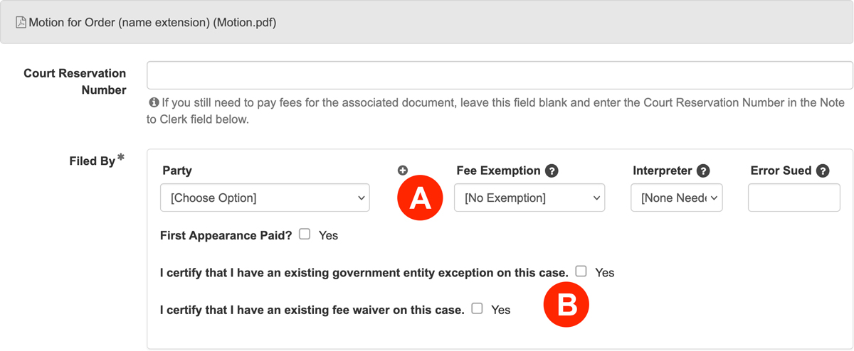 Error while getting fees